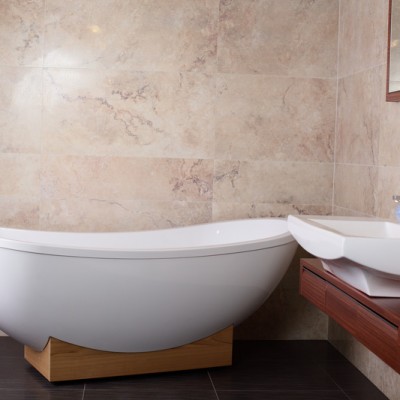 contemporary bath